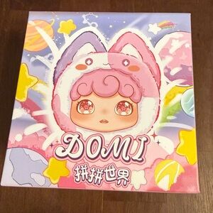 Dream Factory Domi Pinpin world Plush Series Blind Box NEW Sealed Zip Pouch